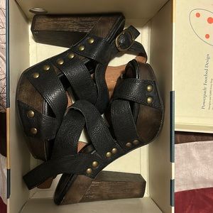 Platform Sandals - black